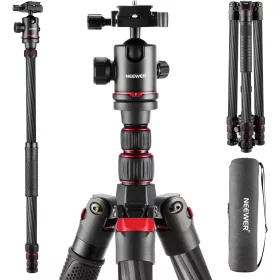   NEEWER N55CR Carbon Fiber Kamera Utazó-állvány / Szénszálas Tripod (205cm)