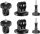 NEEWER Fém Akciókamera Állvány-adapter Kit (3+3) Csavar-Kit -GoPro Insta360 DJI tartó