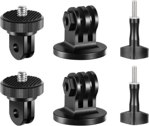 NEEWER Fém Akciókamera Állvány-adapter Kit (3+3) Csavar-Kit -GoPro Insta360 DJI tartó