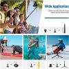 NEEWER Fém Akciókamera Állvány-adapter Kit (3+3) Csavar-Kit -GoPro Insta360 DJI tartó