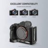 NEEWER A7RIII A7III A9 L- Barcket / Markolatbővítő Rig gyorskioldó lemez