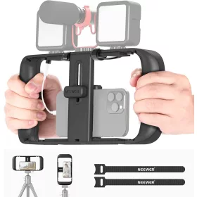   NEEWER A104 Okostelefon Video Rig - Vlogging Mobil stabilizátor-markolat