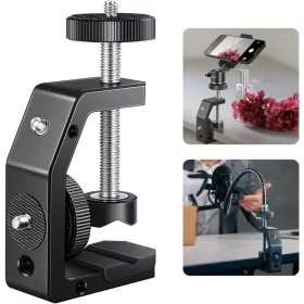 NEEWER Mini C-clamp Asztali Kameratartó -1/4"