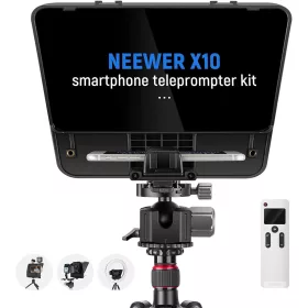   NEEWER X10 Hordozható Táblagép / Okostelefon / DSLR Súgó-gép - Teleprompter