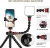 NEEWER T90 Okostelefon Video Vlog Kit Flexibilis Két-karú Állvánnyal mobiltelefonhoz