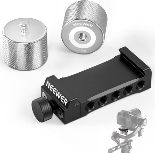 NEEWER Gimbal Ellensúlyok & Rögzítő-billincs Kit (2x 100g) -DJI Ronin ZHIYUN Crane-hez
