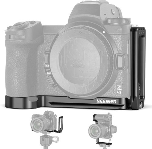 NEEWER Nikon Z6II Z7II Z6 Z7 Z5 L-Bracket / Arca-Markolatbővítő Lemez Grip