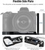 NEEWER Nikon Z6II Z7II Z6 Z7 Z5 L-Bracket / Arca-Markolatbővítő Lemez Grip