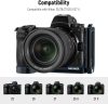 NEEWER Nikon Z6II Z7II Z6 Z7 Z5 L-Bracket / Arca-Markolatbővítő Lemez Grip