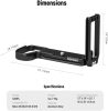 NEEWER Nikon Z6II Z7II Z6 Z7 Z5 L-Bracket / Arca-Markolatbővítő Lemez Grip