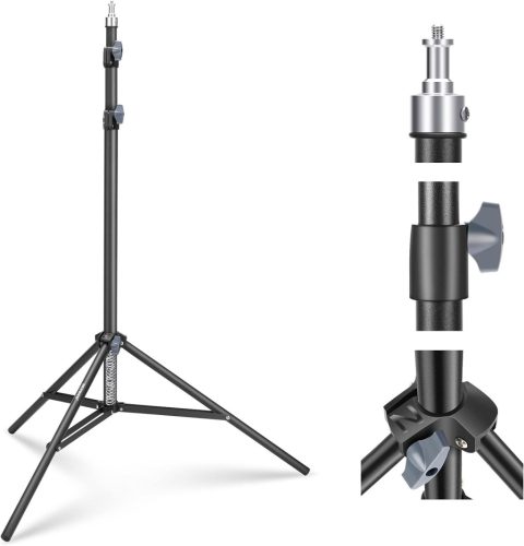 NEEWER Stúdióállvány (87-200cm) -Fekete -ST-200