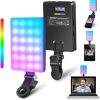 NEEWER RGB Mobil-Okostelefon-Laptop Vlog Mini-LED Lámpa -2000mAh CRI97+ Klippes Videó-fény