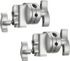 NEEWER Nagy Teherbírású 2.5" Forgatható Stúdió-álvány Fej Adapter -1/2" 1/4" 3/8" 5/8" Spigot (2db)