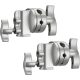 NEEWER Nagy Teherbírású 2.5" Forgatható Stúdió-álvány Fej Adapter -1/2" 1/4" 3/8" 5/8" Spigot (2db)