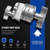 NEEWER Nagy Teherbírású 2.5" Forgatható Stúdió-álvány Fej Adapter -1/2" 1/4" 3/8" 5/8" Spigot (2db)