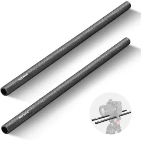   NEEWER 40cm 15mm Szénszálas Rúd (2db) -Carbon Fiber Rig Rod Rail