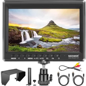   NEEWER F100 7" 1280x800 IPS Kamera Monitor Kit -Fotós Kijelző