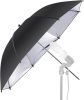 NEEWER Professional Fényvisszaverő Fotós Ernyő  (84cm) -Reflector Umbrella (fekete/ezüst)