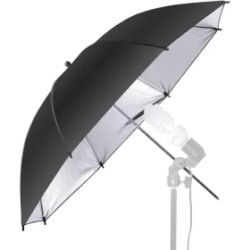   NEEWER Professional Fényvisszaverő Fotós Ernyő  (84cm) -Reflector Umbrella (fekete/ezüst)