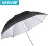 NEEWER Professional Fényvisszaverő Fotós Ernyő  (84cm) -Reflector Umbrella (fekete/ezüst)
