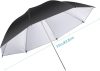 NEEWER Professional Fényvisszaverő Fotós Ernyő  (84cm) -Reflector Umbrella (fekete/ezüst)