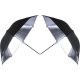 NEEWER Professional Fényvisszaverő Fotós Ernyő - 84cm (fekete/ezüst) (2db)