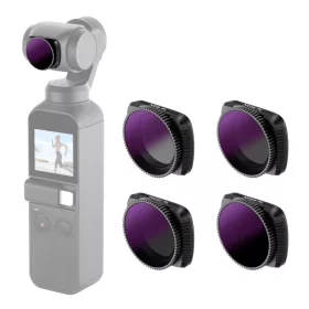   NEEWER DJI Osmo Pocket/ Pocket 2 4in1 ND (ND16-PL ND32-PL ND64-PL) ND-szűrő Filter (4db) - DJI Osmo Pocket 1& 2 Szűrő Kit