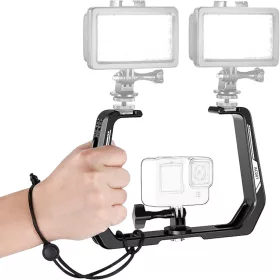   NEEWER Akciókamera Víz alatti Búvár Fogantyú Rig-Cage (Fekete)