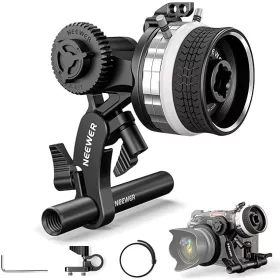   NEEWER Mini Flow focus -Kamera Fókuszkövető irányító, 15mm Rúd Clamp-el, 114mm-ig (PG003)