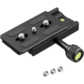   NEEWER Gyorskioldó Cseretalp - 90mm 1/4" 3/8" QR90 Quick Release Plate