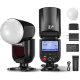 NEEWER Z1-N Nikon TTL Rendszervaku -76Ws 2.4G HSS 2600mAh Speedlite