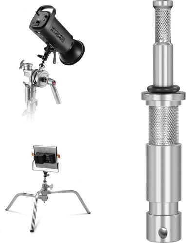 NEEWER Stúdióállvány Átalakító Adapter Fej - 1/8" (28mm)-5/8" Spigot Átalakító