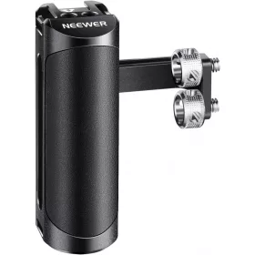  NEEWER Oldalsó Markolat Rig-Cage Side-Handle -Univerzális Alumínium Side-Grip Vakucsatlakozóval (Dupla 1/4")