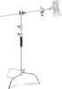 NEEWER C-Stand Stúdióállvány -Rozsdamentes Acél (149-309cm)