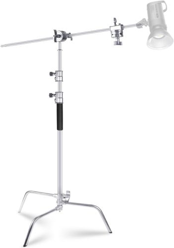 NEEWER C-Stand Stúdióállvány -Rozsdamentes Acél (149-309cm)