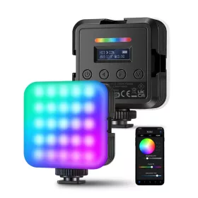   NEEWER RGB62 mágneses RGB videólámpa APP keresztüli vezérléssel