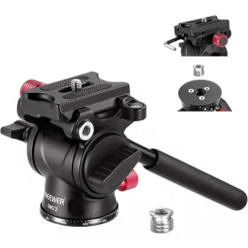 NEEWER Fluid GM23 ProPan Tripod Head / Videó Állványfej