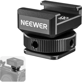   NEEWER Vakucsatlakozó-Mikrofon Rögzítő Adapter -DJI RODE Synco Saramonic NEEWER mikrofon Cold Shoe tartó