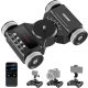 NEEWER DL300 Kamera-vezérlő elektromos-kocsi Dolly-Car Kit -2.4Ghz Motoros Kamerakocsi