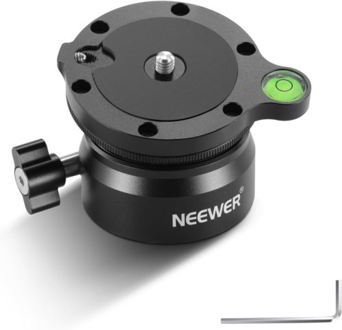 NEEWER Fényképezőgép Állvány Szintező Alap -Állvány-Fej (50mm)
