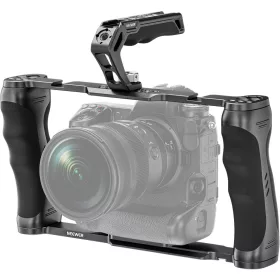   NEEWER Univerzális Kamera Rig Cage & Felső Fogantyú -ARRI Kamera Top Handle Ketrec (CA016T)