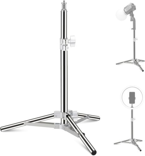 NEEWER Stúdióállvány -Rozsdamentes Acél (20-50cm) -ST-50SS