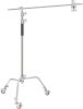 NEEWER 320cm C-Stand Stainless Steel (320+120cm) -Fém Studióállvány C-Állvány & Reflektor Kar