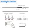 NEEWER 320cm C-Stand Stainless Steel (320+120cm) -Fém Studióállvány C-Állvány & Reflektor Kar