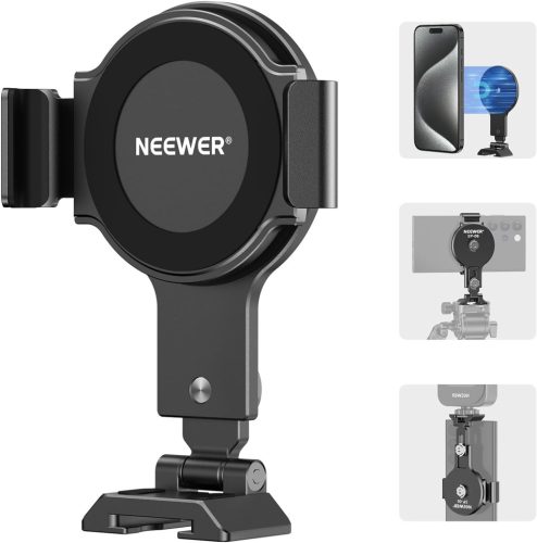 NEEWER Mágneses MagSafe Mobiltelefon Állvány-adapter Arca Base & Cold-Shoe