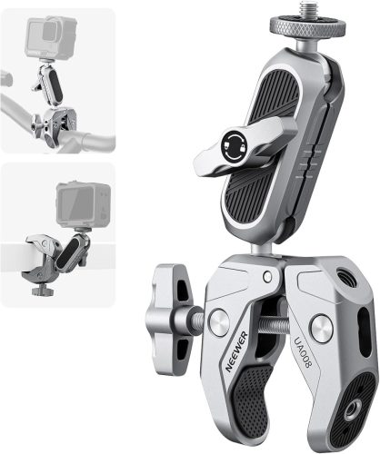 NEEWER Szuper Bilincs Gömbfejes Rögzítő-Kar - Magic Arm Clamp-1/4"