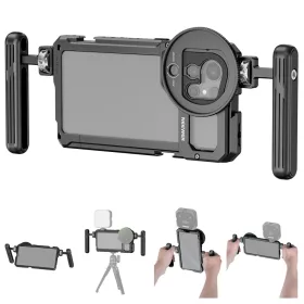   NEEWER Samsung S22 Ultra Fém Videós Okostelefon Rig-Cage -Ketrec Készlet