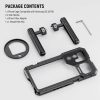 NEEWER Samsung S22 Ultra Fém Videós Okostelefon Rig-Cage -Ketrec Készlet