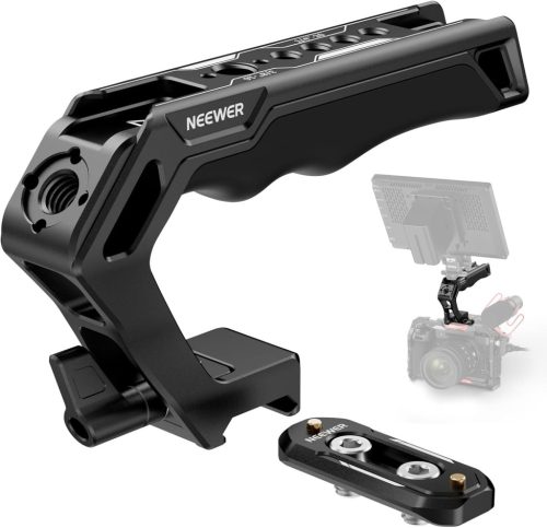 NEEWER NATO & Rail Felső Fogantyú -1/4" & 3/8" & ARRI Kamera Rig Top Handle