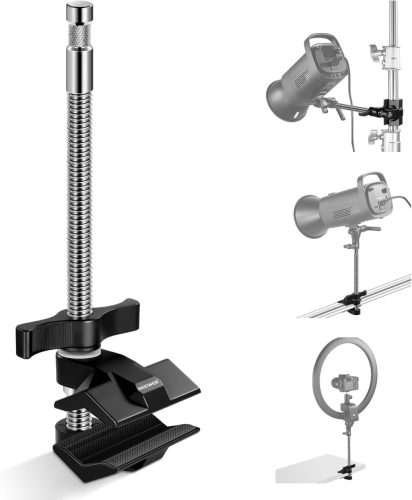 NEEWER Stúdióállvány Oldal-Fogantyú -Gumírozott Rögzítő-kar (23,4cm)